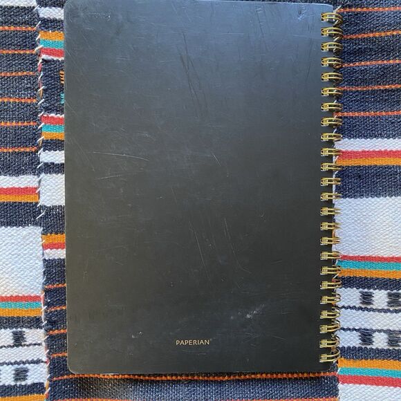 Paperian Brilliant Undated Weekly/Monthly Planner. Never Used. Spiral Bound. - Picture 2 of 8